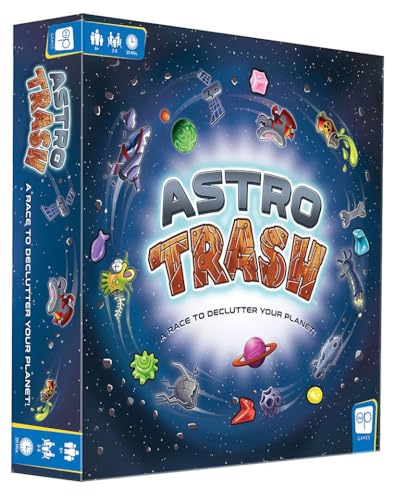 USAopoly Astro Trash Educational Family Dice Board Game von USAopoly