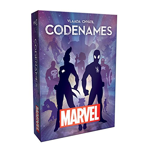 USAopoly The OP CODENAMES Marvel Edition - Brettspiel mit Charakteren aus den Marvel Comics - Offiziell lizenzierter Marvel-Merchandise - Ab 8 Jahren - Für 2+ Spieler - Englisch von USAopoly