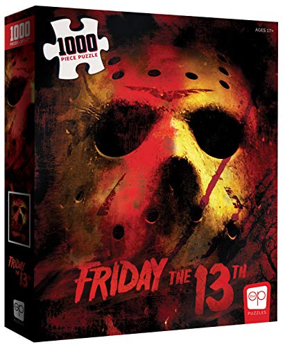 USAopoly PZ010-716-002000-06 RD-RS101008 Friday The 13th Freitag der 13. Puzzle 1000 Teile, Bunt, único von USAopoly