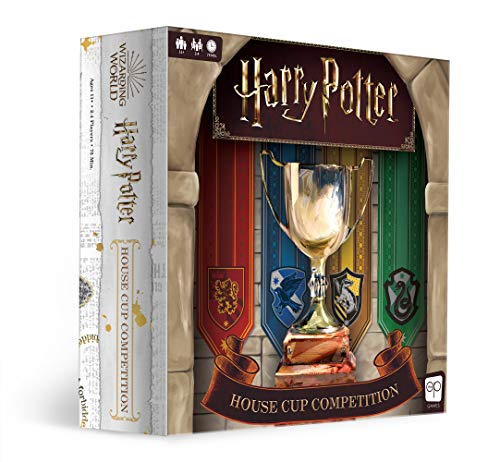 USA-OPOLY, Harry Potter: House Cup Competition, Board Game, 2 to 4 Players, Ages 11+, 75 Minute Playing Time von USAopoly