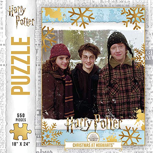 USAopoly USOPZ010686 Harry Potter Christmas at Hogwarts 550 Piece Puzzle, Various von USAopoly