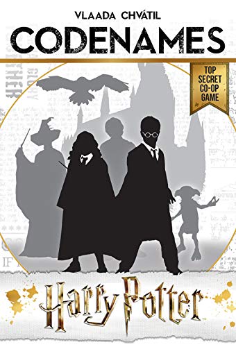 The OP USAopoly - Codenames Harry Potter - Brettspielklassiker im Thema , Filme - Offiziell lizensiert - Für 2 bis 8 Spieler - Ab 11 Jahren - Englisch von USAopoly