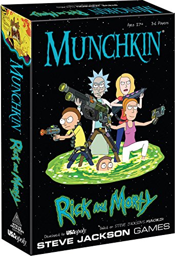 Steve Jackson Games - Munchkin: Rick and Morty - Board Game von USAopoly