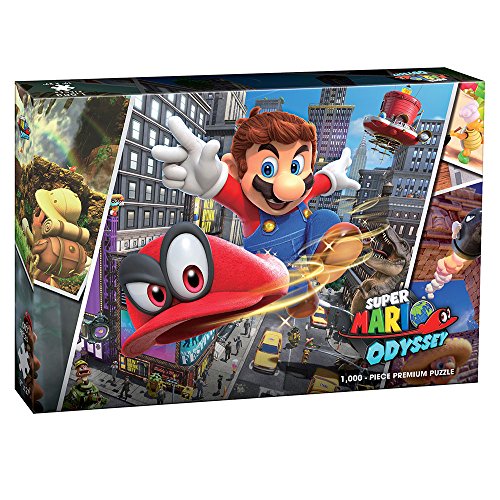 SUPER MARIO USOPZ005569 Brothers Mario Odyssey Snapshots 1000-Piece Premium Puzzle, Mixed Colours von USAopoly
