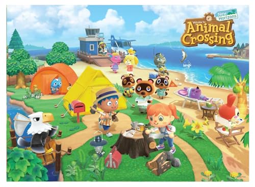 USAopoly PZ005-732-002100-06 Animal Crossing Puzzle von USAopoly
