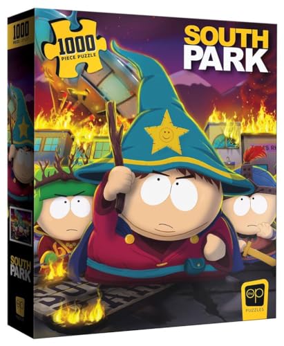 USAopoly PZ078-784-002200-06 South Park The Stick of Truth 1000 Teile Southpark Puzzle, Mehrfarbig von USAopoly