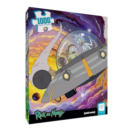 USAopoly TOP-PZ036 Rick and The Outside World is Our Enemy, Morty” 1000-Piece Puzzle, Multicolor USAopoly TOP-PZ036 Rick and The Outside World is Our Enemy, Morty” 1000-Piece Puzzle, Multicolor von USAopoly