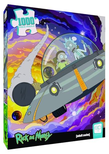 USAopoly PZ085-797-002200-06 PUZ: Rick and Morty 1000 Puzzle, Mehrfarbig von USAopoly