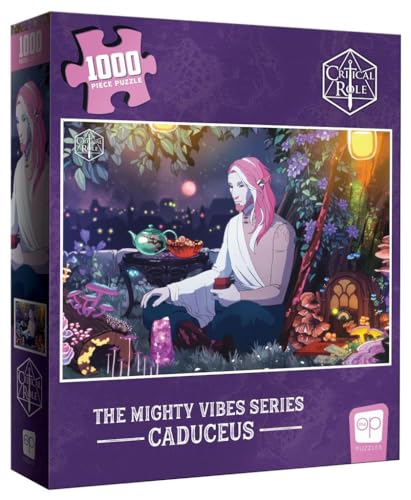 USAopoly TOP-PZ041 Critical Role: The Mighty Vibes Series-Caduceus 1,000 Piece Puzzle, Multicolor USAopoly TOP-PZ041 Critical Role: The Mighty Vibes Series-Caduceus 1,000 Piece Puzzle, Multicolor von USAopoly