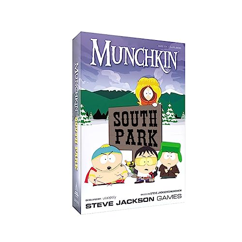 USAopoly The OP Munchkin South Park Kartenspiel - Offiziell Lizenziertes Comedy Central & South Park Brettspiel & Merchandise - Steve Jackson Spiel - Ab 17 Jahren - Für 3-6 Spieler - Englisch von USAopoly
