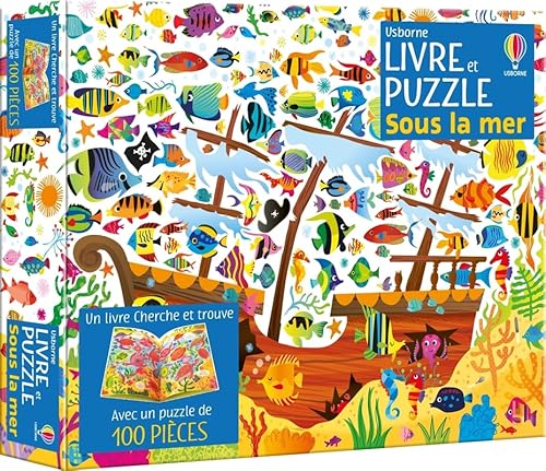 Sous la mer - Coffret Livre et Puzzle - dès 5 ans Sous la mer - Coffret Livre et Puzzle - dès 5 ans von USBORNE