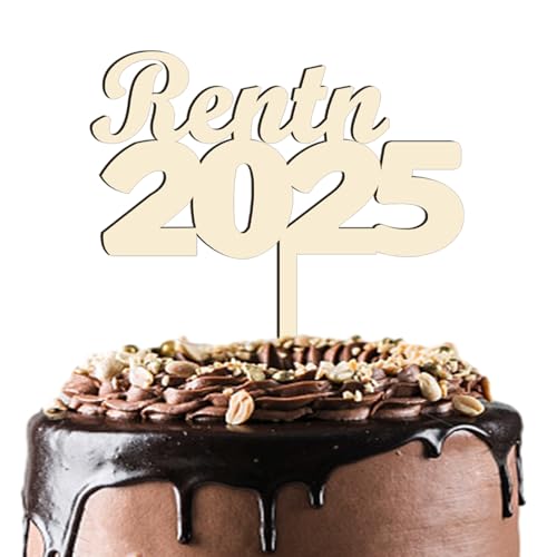 Cake Topper für Rentner 2025, Holz Tortendeko, Rentner-Party-Kuchen-Dekoration Partyzubehör, Retired Theme Tortendeko Cake Topper für Rentner 2025, Holz Tortendeko, Rentner-Party-Kuchen-Dekoration Partyzubehör, Retired Theme Tortendeko von UTEFIF