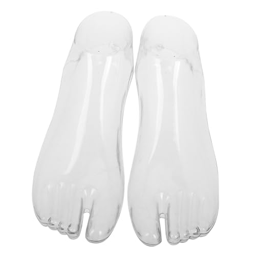UTHCLO 1 Paar Fußmodellständer Mannequin-fuß Sockenanzeige Fuß Schaufensterpuppe Schuhständer Für Fotos Form Fußpuppe Für Socken Zeigen Fußkettchen-ausstellungsmodell Transparent Plastik UTHCLO 1 Paar Fußmodellständer Mannequin-fuß Sockenanzeige Fuß Schaufensterpuppe Schuhständer Für Fotos Form Fußpuppe Für Socken Zeigen Fußkettchen-ausstellungsmodell Transparent Plastik von UTHCLO