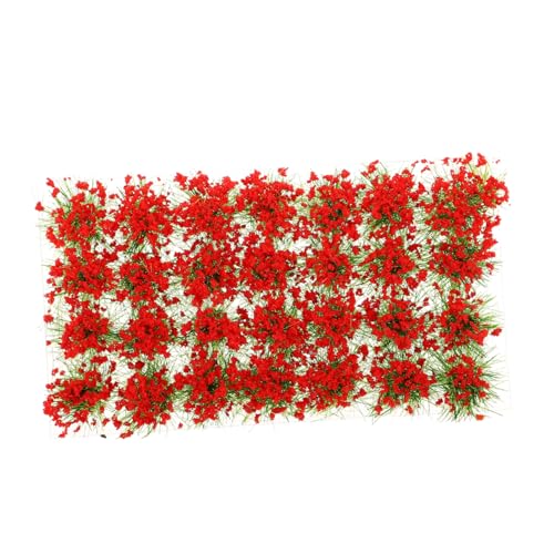 UTHCLO 1 Schachtel Simulation Gras Miniatur Dekor Realistische Mini Blumen Cluster für Sandtisch Landschaft Feine Verarbeitung Langlebig Geeignet für Modelleisenbahn Mikrolandschaft DIY von UTHCLO