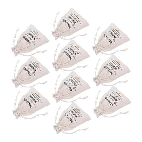 UTHCLO 10 Stück Teiliges Kordelzugbeutel aus Strapazierfähigem Weiß Praktische Junggesellinnenabschied Geschenktüten für Hochzeits Notfallkits und Party Favor Zubehör UTHCLO 10 Stück Teiliges Kordelzugbeutel aus Strapazierfähigem Weiß Praktische Junggesellinnenabschied Geschenktüten für Hochzeits Notfallkits und Party Favor Zubehör von UTHCLO