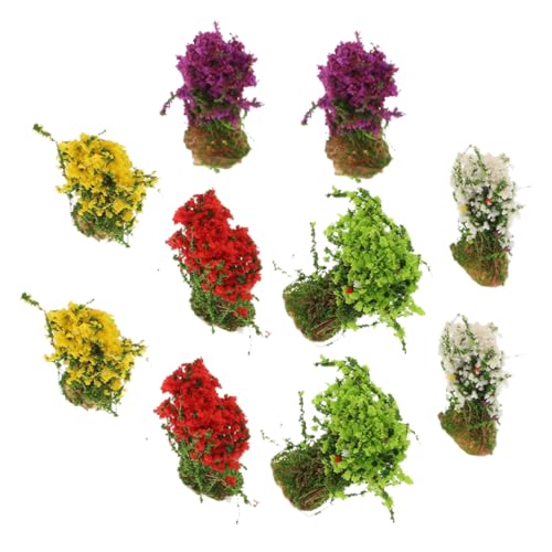 UTHCLO 10 Stück Teiliges Künstliche Grasbüschel in Rot Grün Gelb Grün Lila Gras und Weiß Realistische Sandtisch Dekoration aus Langlebigem Harz für DIY Modellbau Miniatur Landschaften UTHCLO 10 Stück Teiliges Künstliche Grasbüschel in Rot Grün Gelb Grün Lila Gras und Weiß Realistische Sandtisch Dekoration aus Langlebigem Harz für DIY Modellbau Miniatur Landschaften von UTHCLO