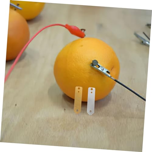 UTHCLO 10 Stück Teiliges Kupfer Metall elektroden Fruchtbatterie experimente Anodenbleche aus Kupfer und Metall Geeignet für Schüler und Wissenschaftliche Lernzwecke UTHCLO 10 Stück Teiliges Kupfer Metall elektroden Fruchtbatterie experimente Anodenbleche aus Kupfer und Metall Geeignet für Schüler und Wissenschaftliche Lernzwecke von UTHCLO