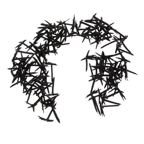 UTHCLO 100 Stück Teiliges Krähen Zubehör aus Kunststoff Realistische für DIY Krähenfiguren Sicheres Material Einzigartiges Design für und Kreative Spielzeugherstellung von UTHCLO