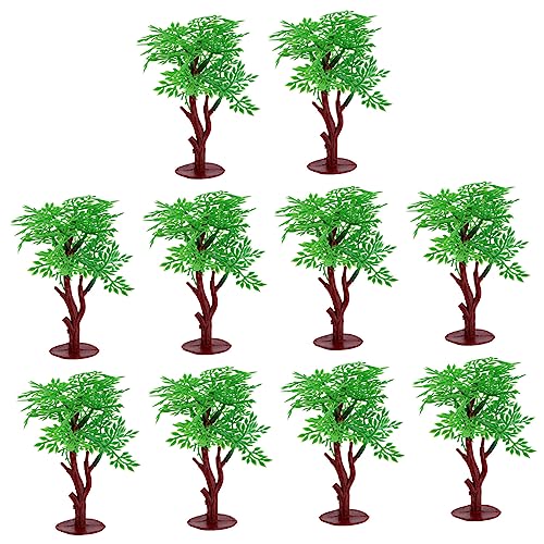 UTHCLO 10St grüner vorbildlicher blumenbaum Miniaturszene Simulation Mini-Baum Miniaturbäume für Diorama Vorbeleuchteter Mini-Baum Gründekor Artificial Tree Modellbau Modellbäume Green UTHCLO 10St grüner vorbildlicher blumenbaum Miniaturszene Simulation Mini-Baum Miniaturbäume für Diorama Vorbeleuchteter Mini-Baum Gründekor Artificial Tree Modellbau Modellbäume Green von UTHCLO