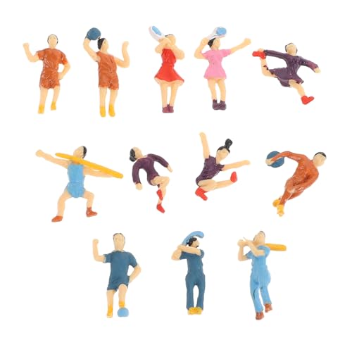 UTHCLO 12 Stück Menschen Figuren Kunststoff Dekorative für Mikro Landschaftsbau und DIY Projekte für Sandtisch Therapie und Miniatur Szenen UTHCLO 12 Stück Menschen Figuren Kunststoff Dekorative für Mikro Landschaftsbau und DIY Projekte für Sandtisch Therapie und Miniatur Szenen von UTHCLO