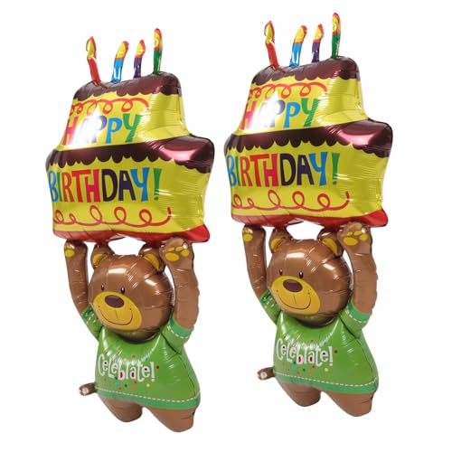 UTHCLO 2 Stück Teiliges Bär Partyballon Wiederverwendbare Folienballons Vielseitige Geburtstags Deko für Drinnen und Draußen Spielerische Tisch und Raumgestaltung Nachhaltige Feier UTHCLO 2 Stück Teiliges Bär Partyballon Wiederverwendbare Folienballons Vielseitige Geburtstags Deko für Drinnen und Draußen Spielerische Tisch und Raumgestaltung Nachhaltige Feier von UTHCLO
