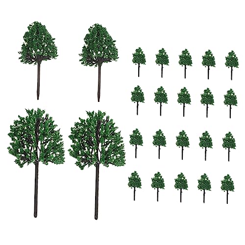UTHCLO 24Stücke Landschaftsbaum Modell Realistische Bäume für DIY Modellbau und Langlebiges Kunststoffmaterial für Miniaturprojekte UTHCLO 24Stücke Landschaftsbaum Modell Realistische Bäume für DIY Modellbau und Langlebiges Kunststoffmaterial für Miniaturprojekte von UTHCLO