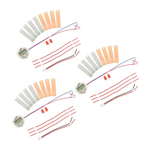 UTHCLO 3 Sätze DIY Fruchtbatterie Experimentierset mit Metallplatten Elektronik Bausatz für Schüler Praktisches Lernspielzeug für Naturwissenschaftliche Experimente und Messung UTHCLO 3 Sätze DIY Fruchtbatterie Experimentierset mit Metallplatten Elektronik Bausatz für Schüler Praktisches Lernspielzeug für Naturwissenschaftliche Experimente und Messung von UTHCLO