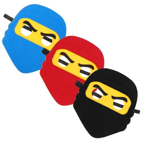 UTHCLO 3 Stück Ninja Cosplay Masken aus Weichem PU Schaum mit Elastischem Band Realistische Piraten Augenklappe Vielseitig für Halloween Kostüm und Faschingspartys Verstellbar und UTHCLO 3 Stück Ninja Cosplay Masken aus Weichem PU Schaum mit Elastischem Band Realistische Piraten Augenklappe Vielseitig für Halloween Kostüm und Faschingspartys Verstellbar und von UTHCLO