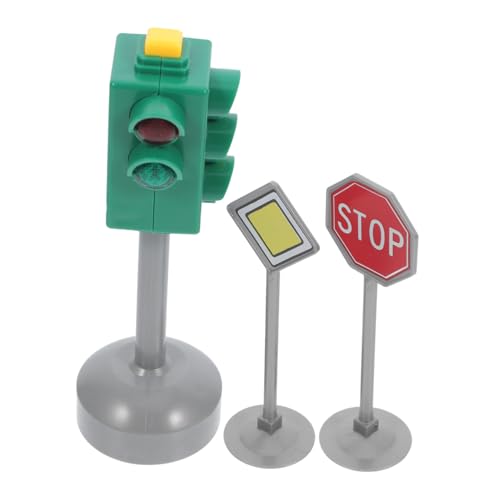 UTHCLO 3 Stück Verkehrspädagogisches Verkehrserziehung Verkehrsampel Frühkindliche Bildung -Stoppschild Zebrastreifen Ampel Abs UTHCLO 3 Stück Verkehrspädagogisches Verkehrserziehung Verkehrsampel Frühkindliche Bildung -Stoppschild Zebrastreifen Ampel Abs von UTHCLO