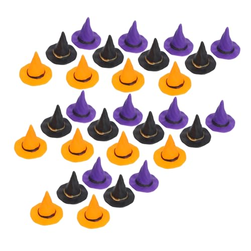 UTHCLO 36 Stück Teiliges Miniatur Hexenhüte Bunte Kleine Hexenhüte Plastik DIY Bastelzubehör für Halloween Deko Puppenhaus und Kunstprojekte Vielseitige Partydekoration UTHCLO 36 Stück Teiliges Miniatur Hexenhüte Bunte Kleine Hexenhüte Plastik DIY Bastelzubehör für Halloween Deko Puppenhaus und Kunstprojekte Vielseitige Partydekoration von UTHCLO