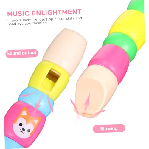 UTHCLO 4 Stück Teiliges Kunststoffblockflöten mit Löchern Bunte Kinderinstrumente Pädagogisches Musikinstrument für Musik Kunstunterricht Leicht zu Greifen für Anfänger Zufällige Farbe UTHCLO 4 Stück Teiliges Kunststoffblockflöten mit Löchern Bunte Kinderinstrumente Pädagogisches Musikinstrument für Musik Kunstunterricht Leicht zu Greifen für Anfänger Zufällige Farbe von UTHCLO
