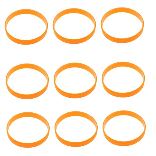 UTHCLO 48 Stück Und Teenager Accessoires Armbänder Farbe Und Teams Orange Partybänder Damen Gastgeschenke Arm Männer Elastische Spiele Geburtstag Silikon Events Spiel Für Gruppen von UTHCLO