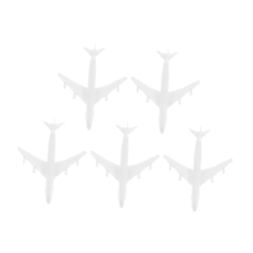 UTHCLO 5 STK. Teiliges Flugzeugmodell Realistische Flughafenanlagen Detailreiche Sandtisch Deko Weiß Langlebiges Kunststoffmaterial Präzise Architekturmodell Zubehör für Raumdekoration UTHCLO 5 STK. Teiliges Flugzeugmodell Realistische Flughafenanlagen Detailreiche Sandtisch Deko Weiß Langlebiges Kunststoffmaterial Präzise Architekturmodell Zubehör für Raumdekoration von UTHCLO