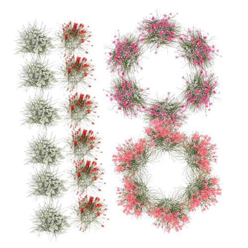 UTHCLO 5Stücke Teiliges Statische Blumenbüschel für Modellbau Kunstpflanzen für Miniaturlandschaften Eisenbahnanlagen und Szenerien Langlebig UTHCLO 5Stücke Teiliges Statische Blumenbüschel für Modellbau Kunstpflanzen für Miniaturlandschaften Eisenbahnanlagen und Szenerien Langlebig von UTHCLO