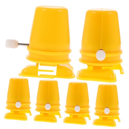 UTHCLO 6 Stück Teiliges DIY Zubehör Spielzeugbewegung mit Hochwertigem Langlebigem Material Kompakter Aufziehmechanismus Transparentem Design für Knetmasse und Bastelprojekte UTHCLO 6 Stück Teiliges DIY Zubehör Spielzeugbewegung mit Hochwertigem Langlebigem Material Kompakter Aufziehmechanismus Transparentem Design für Knetmasse und Bastelprojekte von UTHCLO