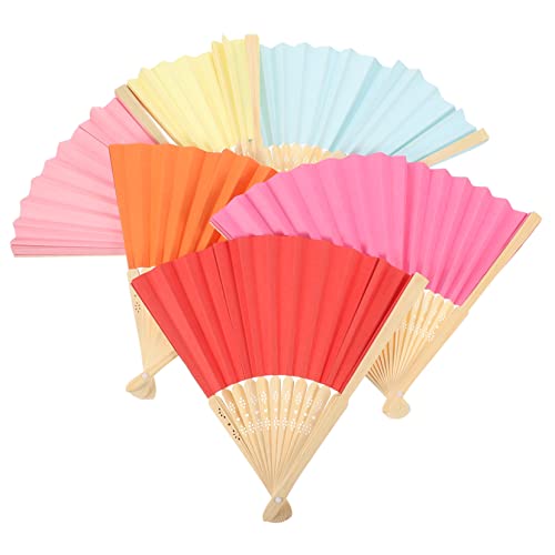 UTHCLO 6 Stück Teiliges Faltfächer Diy Handfächer aus Papier und Handheld Faltventilator für Kreative Partydekoration und Kinderzimmergestaltung UTHCLO 6 Stück Teiliges Faltfächer Diy Handfächer aus Papier und Handheld Faltventilator für Kreative Partydekoration und Kinderzimmergestaltung von UTHCLO