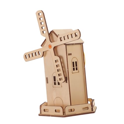 UTHCLO DIY Solar Windmühle Bausatz für Experimentierspielzeug Wissenschaftliches Lernspielzeug für Grundschüler Kreatives Montessori zum Zusammenbauen für Jungen und Mädchen von UTHCLO
