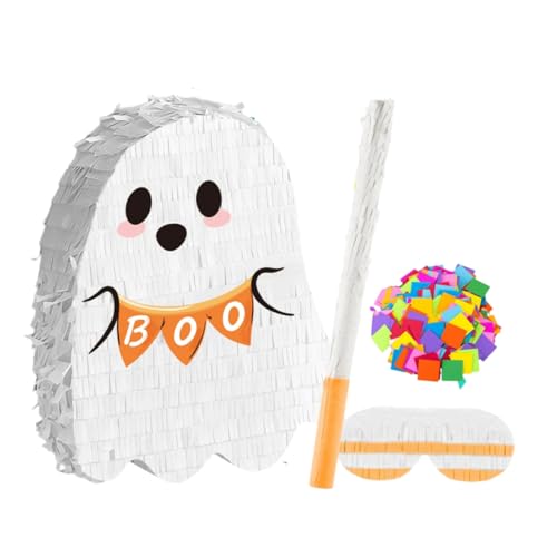 UTHCLO Halloween Pinata mit Hängendem Robuste Halloween Deko für Party Schlafzimmer Papierbasierte Candy Füllung und Mexikanische Fiesta von UTHCLO