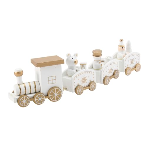 UTHCLO Holz Zug Ornament Weiß Kreative Geburtstags und Weihnachtskuchendekoration Vielseitiger Dessert Topper für Party Tisch und Zuhause Handgefertigte Eisenbahn Dekoration UTHCLO Holz Zug Ornament Weiß Kreative Geburtstags und Weihnachtskuchendekoration Vielseitiger Dessert Topper für Party Tisch und Zuhause Handgefertigte Eisenbahn Dekoration von UTHCLO