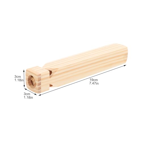UTHCLO Holz Zugpfeife für Pädagogisches Holzpfeifenspielzeug mit Glatter Oberfläche Sicher und Leicht als für Jungen und Mädchen zum Geburtstag oder Kindertag von UTHCLO
