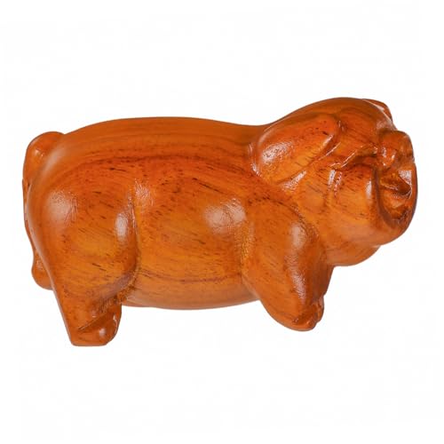 UTHCLO Kreative Holz Figur Schwein Geschnitzt Handlich Klein Stabile Dekoration für Büro Wohnzimmer Chinesisches Tierkreiszeichen UTHCLO Kreative Holz Figur Schwein Geschnitzt Handlich Klein Stabile Dekoration für Büro Wohnzimmer Chinesisches Tierkreiszeichen von UTHCLO