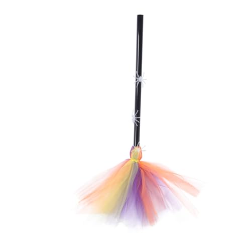 UTHCLO Nachtleuchtender Halloween Besen mit Spinnennetz Design Party Requisite für Hexen Cosplay Stabiles Kreatives und Partydekor Geeignet für Drinnen und Draußen UTHCLO Nachtleuchtender Halloween Besen mit Spinnennetz Design Party Requisite für Hexen Cosplay Stabiles Kreatives und Partydekor Geeignet für Drinnen und Draußen von UTHCLO