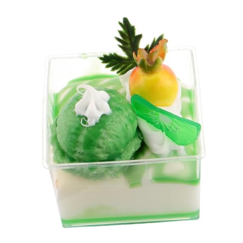 UTHCLO Realistische Simulation Kuchen Kunsteiscreme Cupcake -Modell Für Küche Dekore Künstliche Cupcake -Requisiten Zur Anzeige von UTHCLO