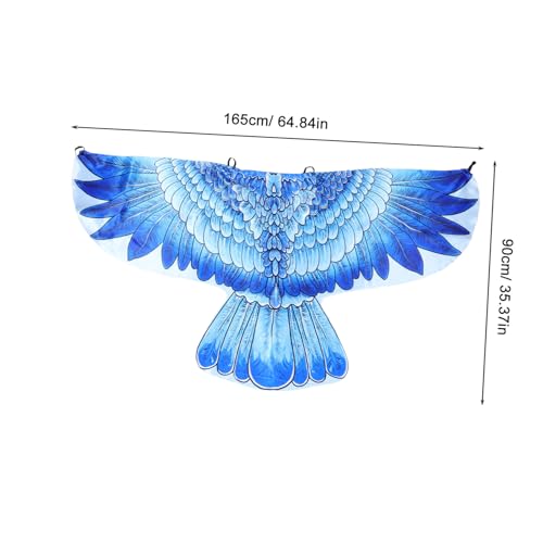 UTHCLO Realistischer Vogel Flügel Umhang für Erwachsene Bequemer und Detailreicher Adler Kostüm Umhang Geeignet für Halloween Karneval und Cosplay Partys Atmungsaktives Material UTHCLO Realistischer Vogel Flügel Umhang für Erwachsene Bequemer und Detailreicher Adler Kostüm Umhang Geeignet für Halloween Karneval und Cosplay Partys Atmungsaktives Material von UTHCLO