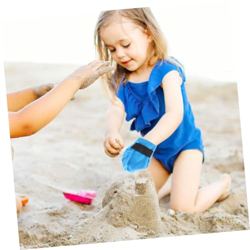 UTHCLO Sandentferner für Strandurlaub Tragbarer Sandreiniger Wiederverwendbarer Sandwischhandschuh für Camping Blau für Ausflüge und Picnics UTHCLO Sandentferner für Strandurlaub Tragbarer Sandreiniger Wiederverwendbarer Sandwischhandschuh für Camping Blau für Ausflüge und Picnics von UTHCLO