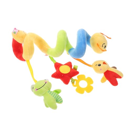 UTHCLO Spielzeugdrehmaschine Hängt Spiral-aktivitätsspielzeug Für Autositz Spiral-Kinderwagen-aktivitätsspielzeug Spiralförmiges Autositzzubehör Rassel Plüsch UTHCLO Spielzeugdrehmaschine Hängt Spiral-aktivitätsspielzeug Für Autositz Spiral-Kinderwagen-aktivitätsspielzeug Spiralförmiges Autositzzubehör Rassel Plüsch von UTHCLO
