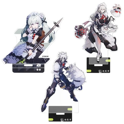 UTIEHD Zenless Zone Zero Charakter Standees 3er Pack Sammelbare Acryl-Display mit Alexandrina, Von Lycaon & Corin Wickes UTIEHD Zenless Zone Zero Charakter Standees 3er Pack Sammelbare Acryl-Display mit Alexandrina, Von Lycaon & Corin Wickes von UTIEHD