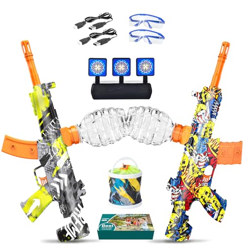 UTIJFOY 2 Set Gel Blaster Spielzeug, lustige Gel Splatter Spielzeug für Geburtstag, Outdoor-Team-Spiele, Neujahr, tägliche Belohnung, Halloween. UTIJFOY 2 Set Gel Blaster Spielzeug, lustige Gel Splatter Spielzeug für Geburtstag, Outdoor-Team-Spiele, Neujahr, tägliche Belohnung, Halloween. von UTIJFOY
