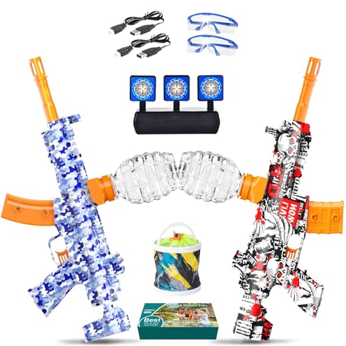 UTIJFOY 2 Set Gel Splatter Spielzeug, lustige Gel Blaster Spielzeug für Geburtstag, Outdoor-Team-Spiele, Neujahr, tägliche Belohnung, Halloween. UTIJFOY 2 Set Gel Splatter Spielzeug, lustige Gel Blaster Spielzeug für Geburtstag, Outdoor-Team-Spiele, Neujahr, tägliche Belohnung, Halloween. von UTIJFOY