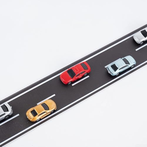 Engagierendes Auto Parkplatzmodell mit LED-Unterstützung für Miniaturen im Maßstab 1:64 (weißes Licht) von UTTASU